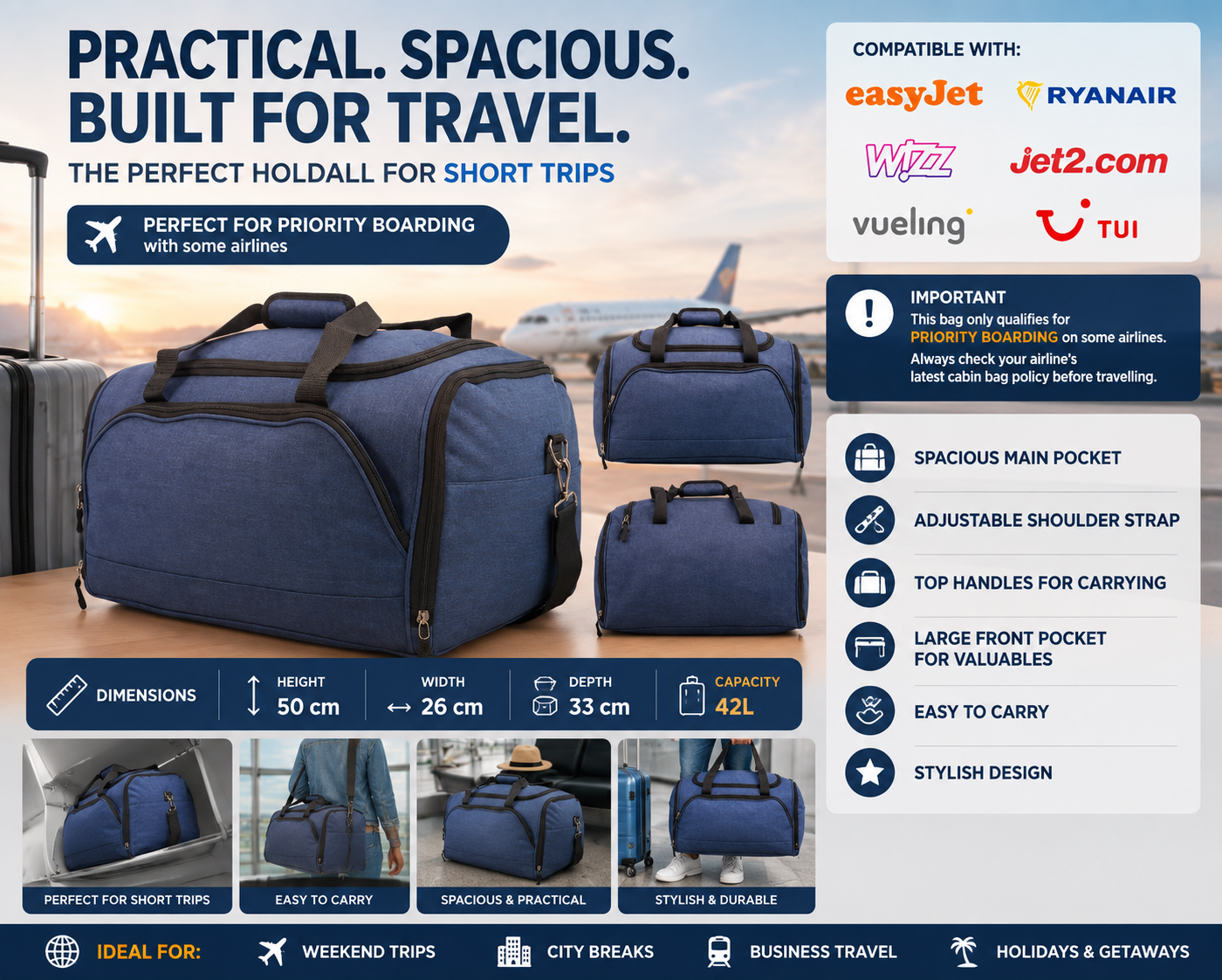 Duffel Bag - Priority