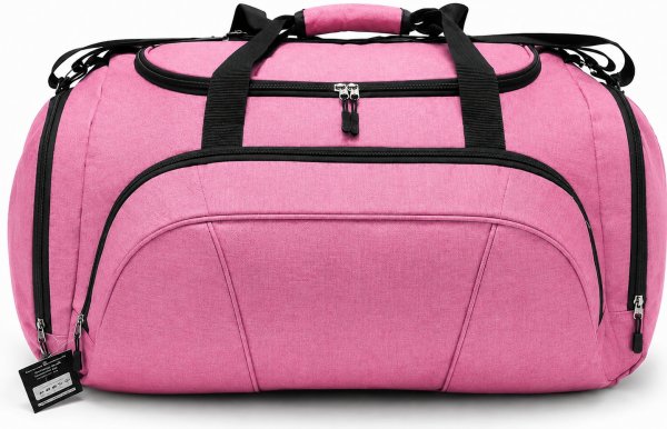 PINK HOLDALL BAG