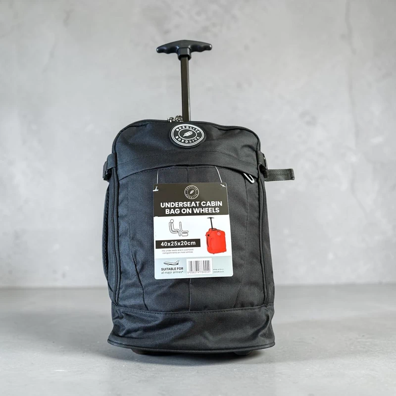 Wheeled Cabin Luggage / Backpack 40x30x25cm