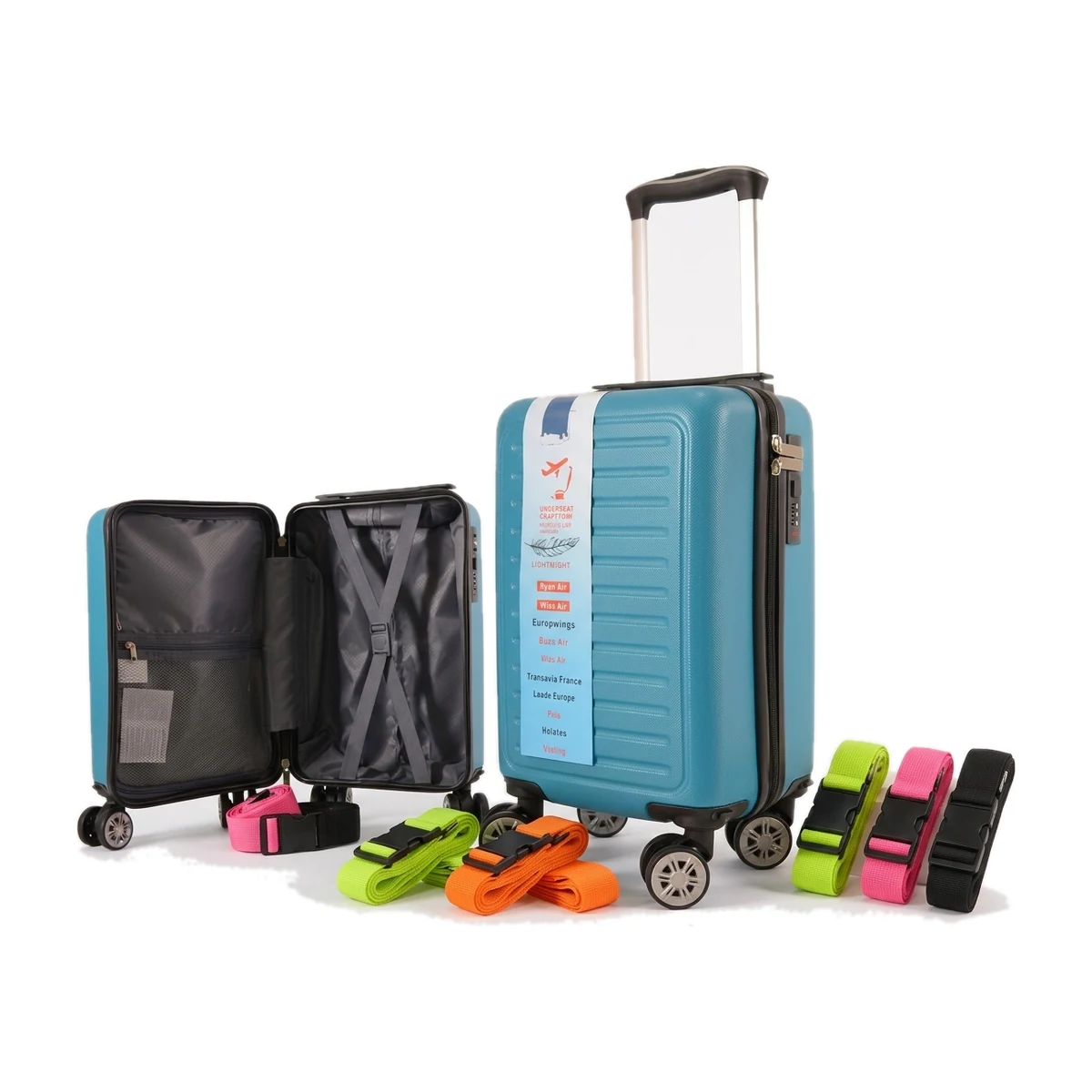 Cabin Trolley Bag & Straps