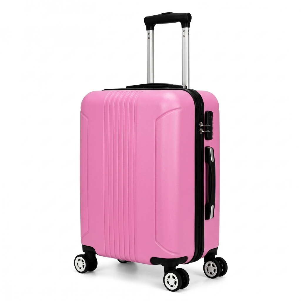 Pink EasyJet Cabin Travel Suitcase