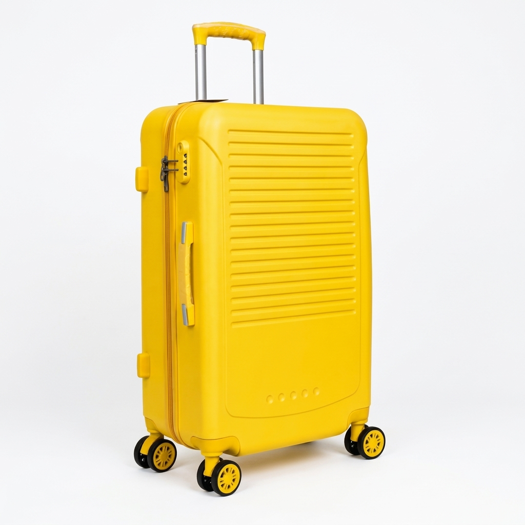 Yellow Premium Hard Shell Suitcase