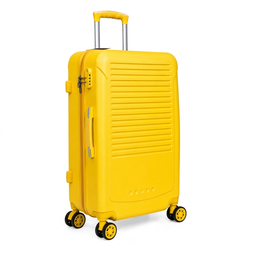 Yellow Premium Hard Shell Suitcase — view 2