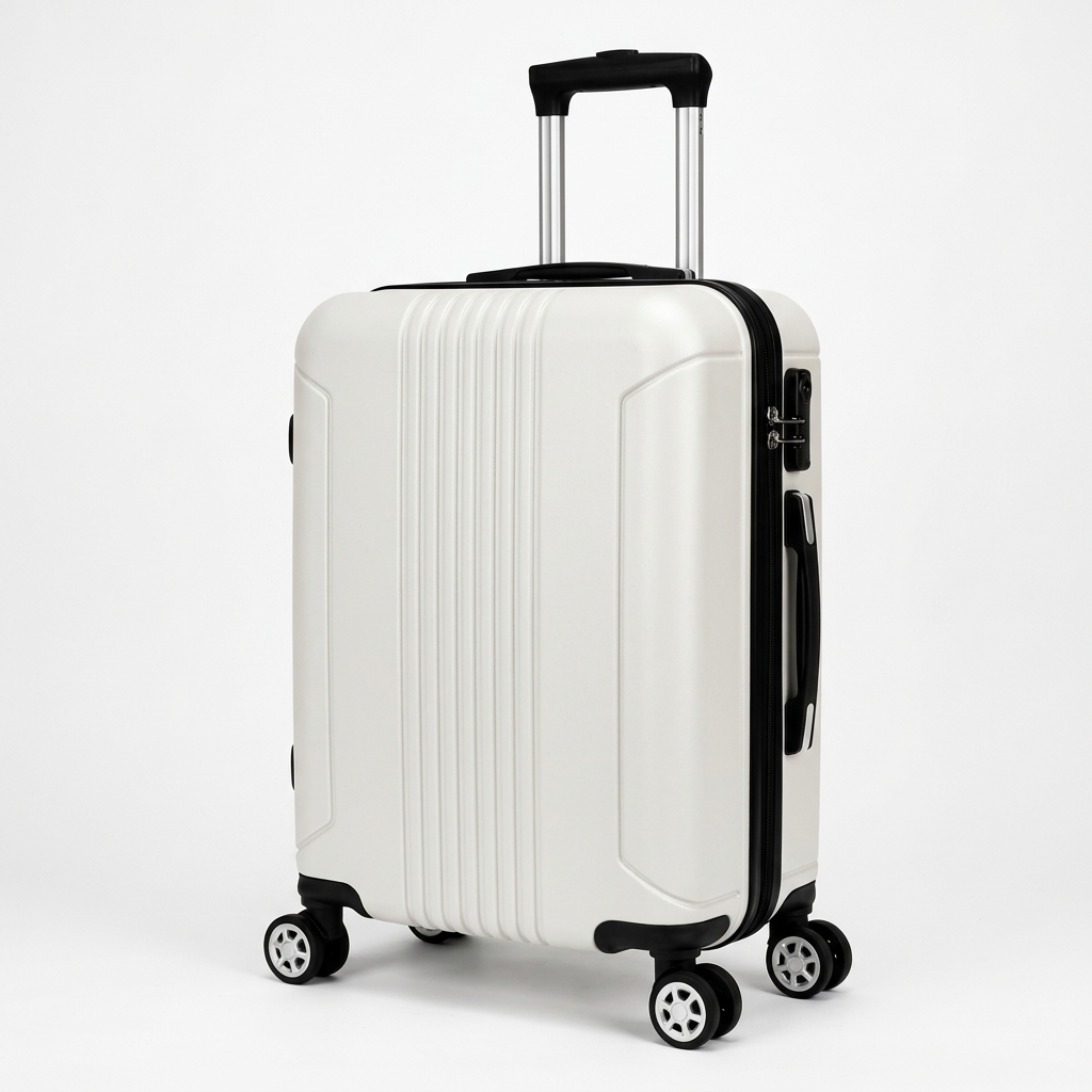 White EasyJet Cabin Travel Suitcase