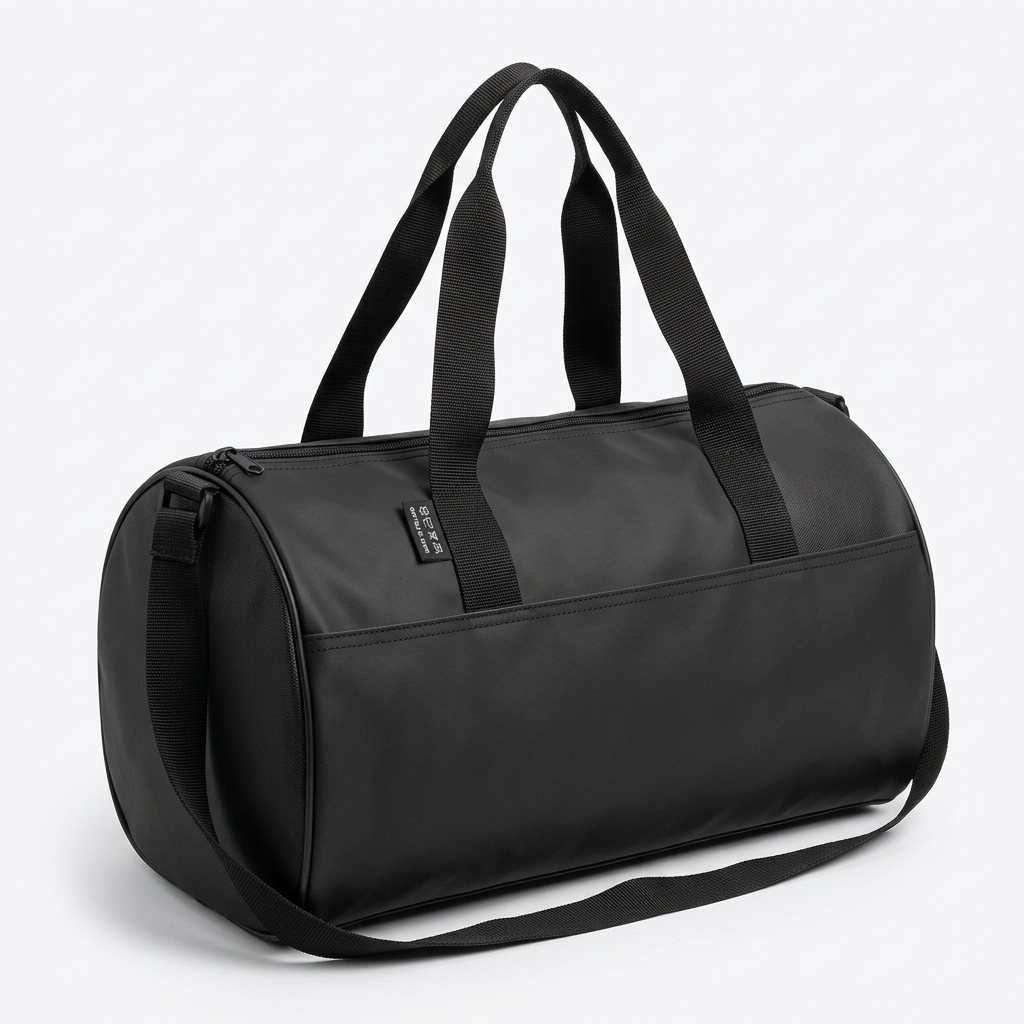 Black Weekend Travel Holdall Bag – 40cm | Gym & Overnight Bag — view 2
