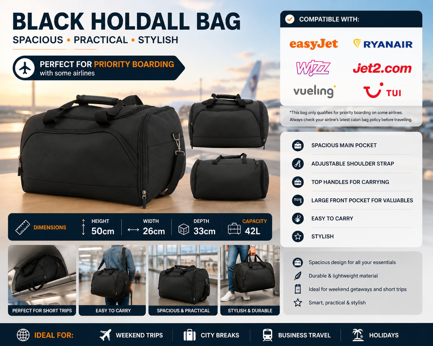 Holdall Bag - Priority