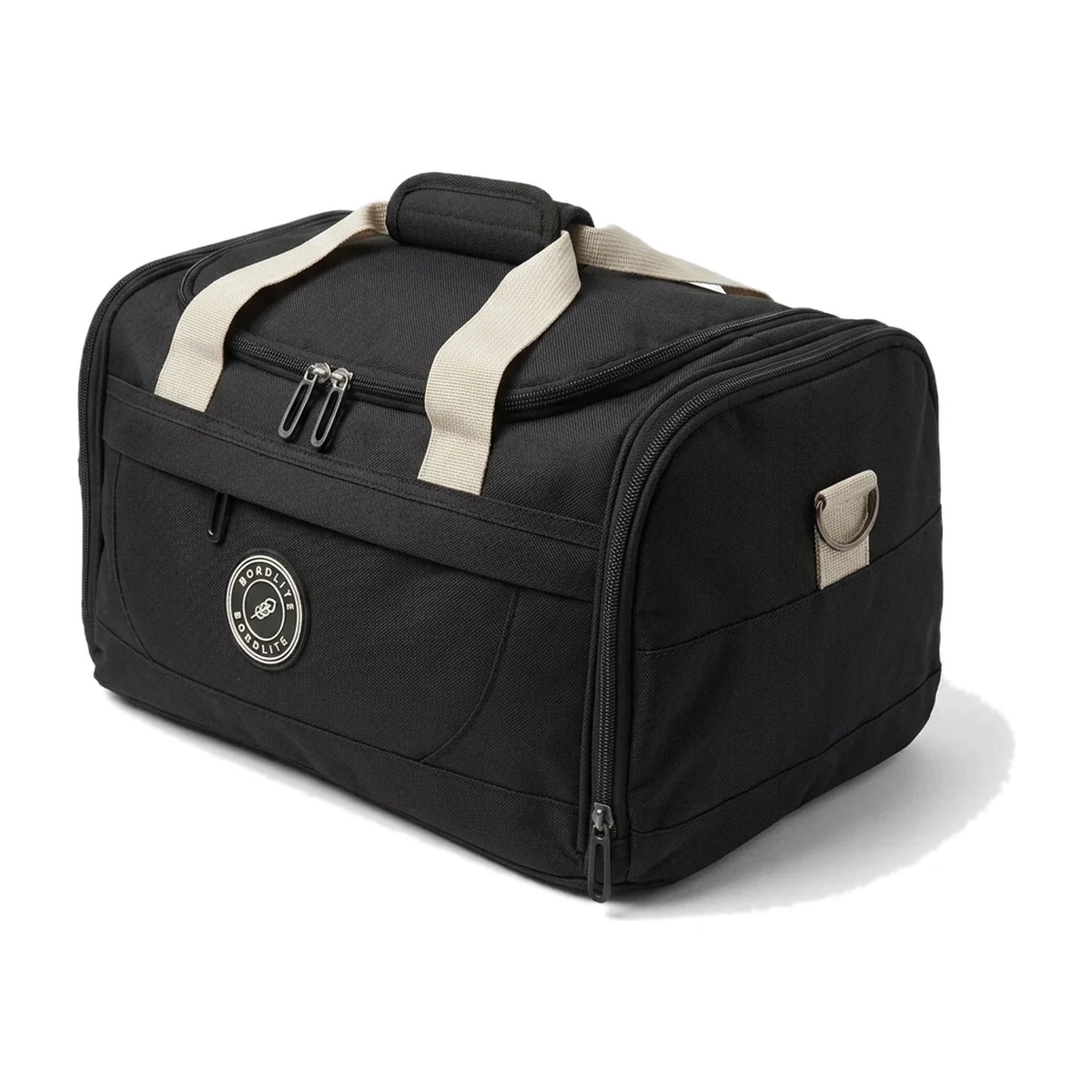 Bordlite Underseat Cabin Bag 40×30×20 — Black & Cream